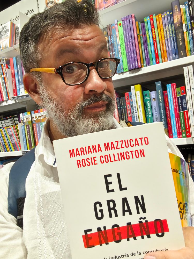 Mazzucato judges the whole consulting industry and puts us all in the same bag of lazy thieves. Thanks for ruining the 15 year effort to transform the practice of consulting 