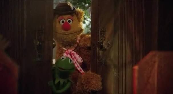 Fozzie and kermit in the muppet movie a la “they dont look like presbyterians to me!”