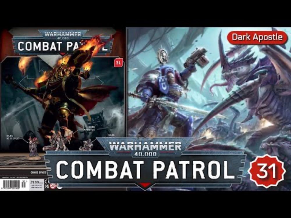 Warhammer 40K Combat Patrol - Issue 31 review with painted minis!