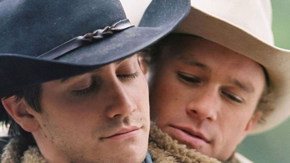 jake and heath on brokeback mountain