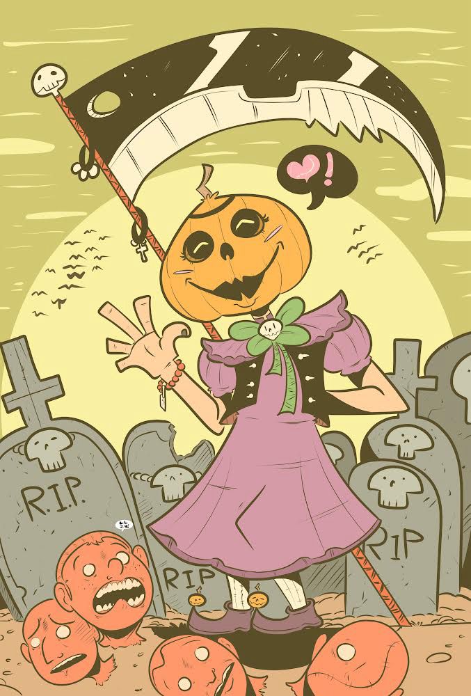 Pumpkingirl artwork by Lane Lloyd