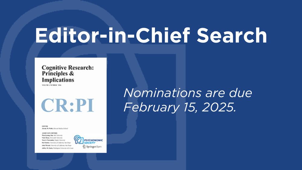 Blue background with PS logo featuring the CR:PI journal cover – the image announces the search for a new editor-in-chief search, with a nominations deadline of February 15.