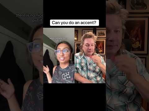 Can you do an accent? #duet #casting #accent #racism #americaneagle #dunkindonuts #maga #trump