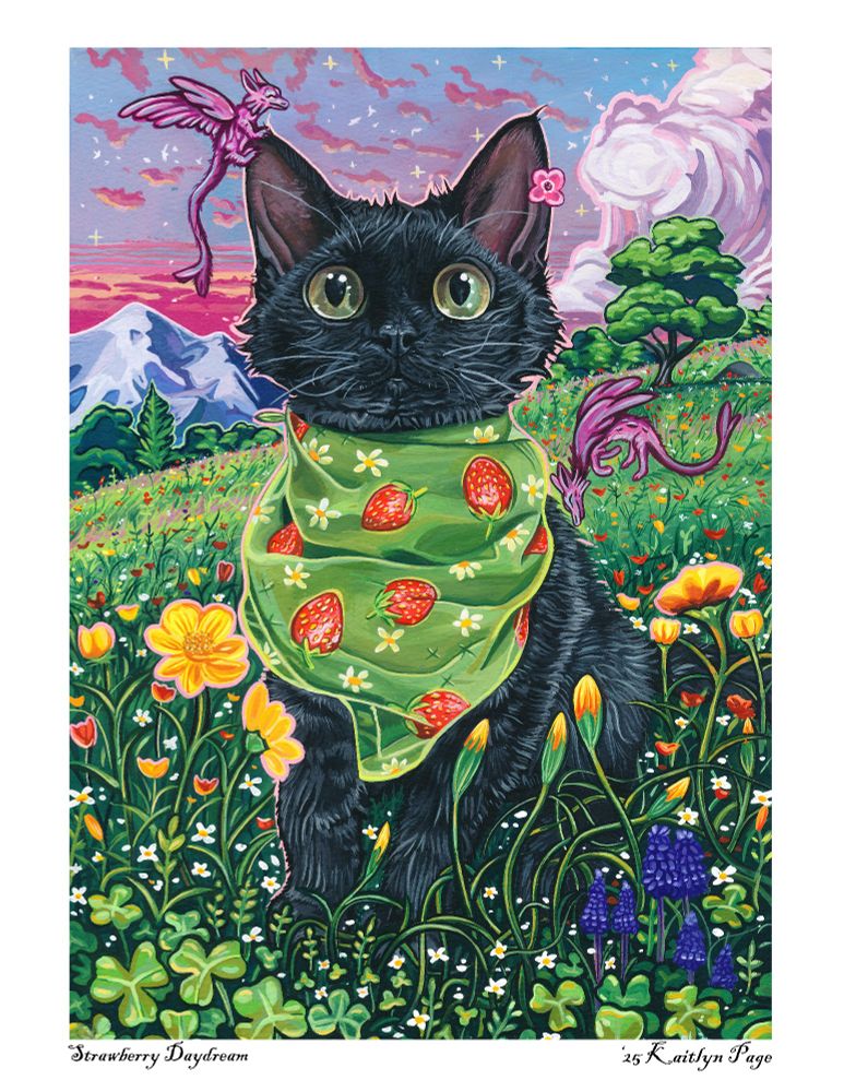 "Strawberry Daydream"

Gouache on paper