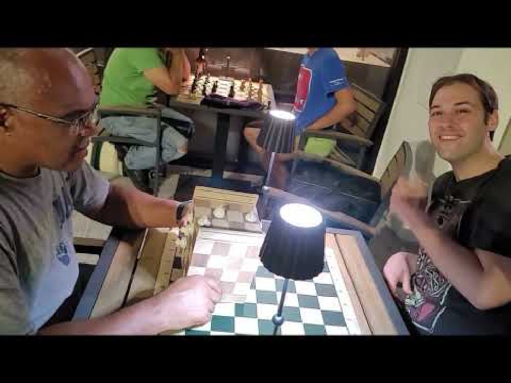 Cube Chess in Action: Larry's First Game vs Kohl's Second at Barnes & Noble