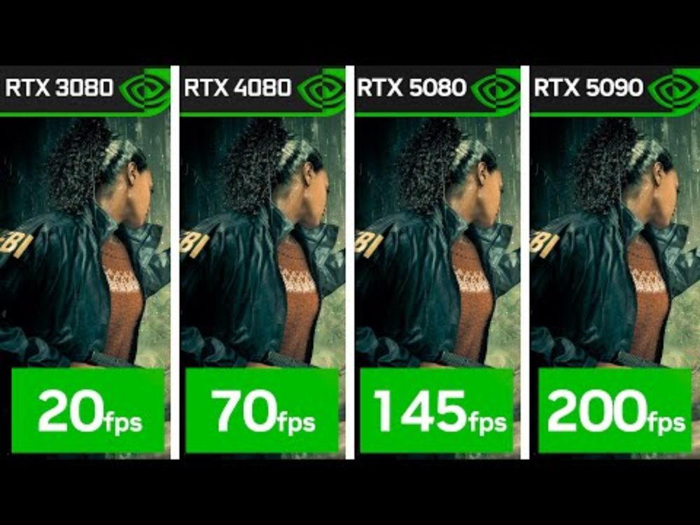 RTX 5080 vs 4080 vs 3080 vs 5090 | Performance Comparison | Analista De Bits