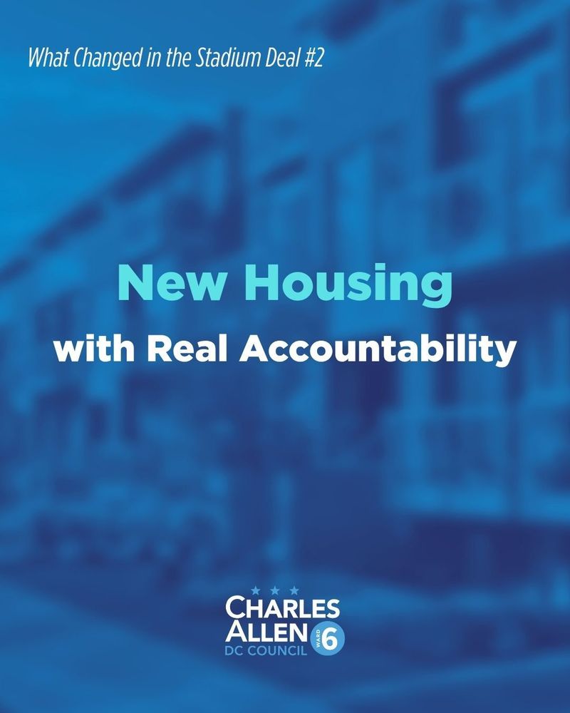 Housing in the stadium deal