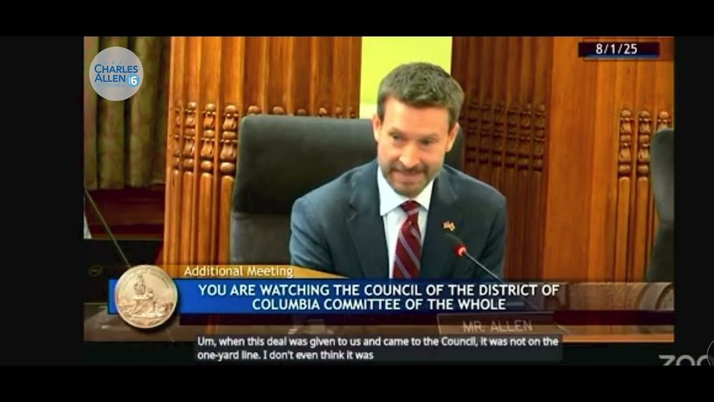 Councilmember Allen's Statement on the First RFK Stadium Vote