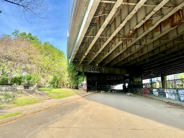 Garfield Park-Canal Park Connector before work
