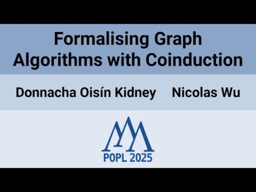 [POPL'25] Formalising Graph Algorithms with Coinduction