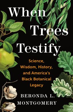 Book cover: Green foliage including fruit, leaves, and flowers, frame the title on a black background.