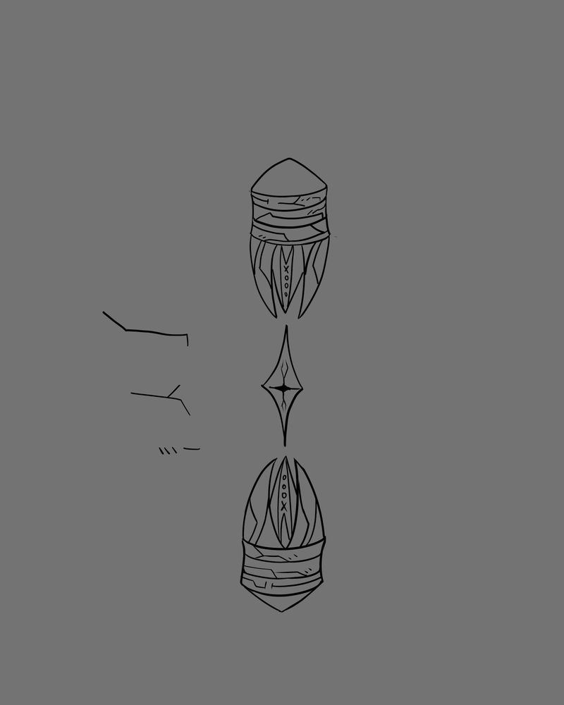 The dark star. Could be easily mistaken for his heart