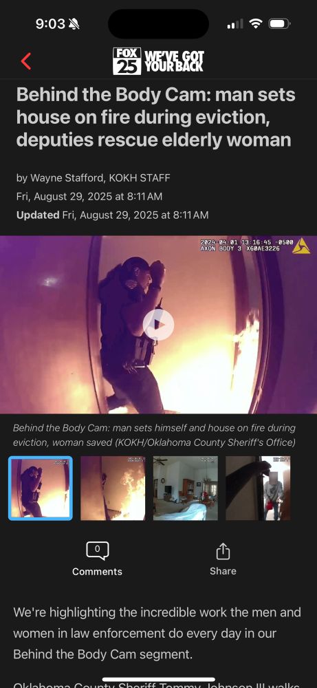 A crazy article calling cops heroes for evicting an elderly couple out of their home and the elderly man dying by suicide rather than face the harsh realities of homelessness 