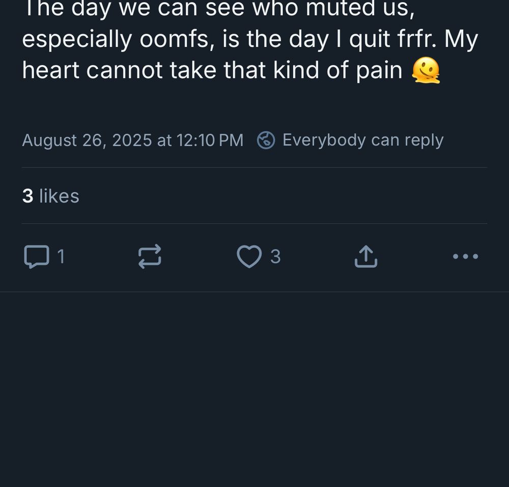 Shows that there is a comment but it is hidden, likely because they are blocked