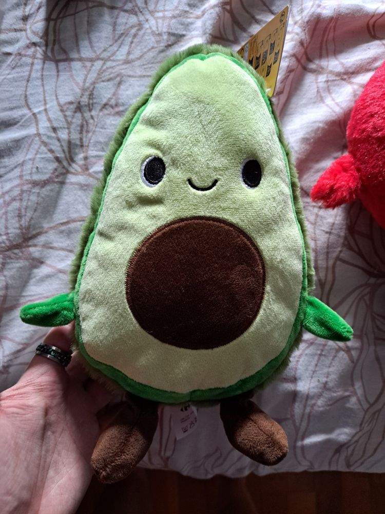 Peluche avocat 