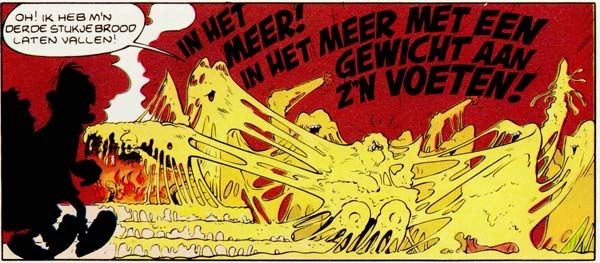 Een scène uit Asterix & Obelix