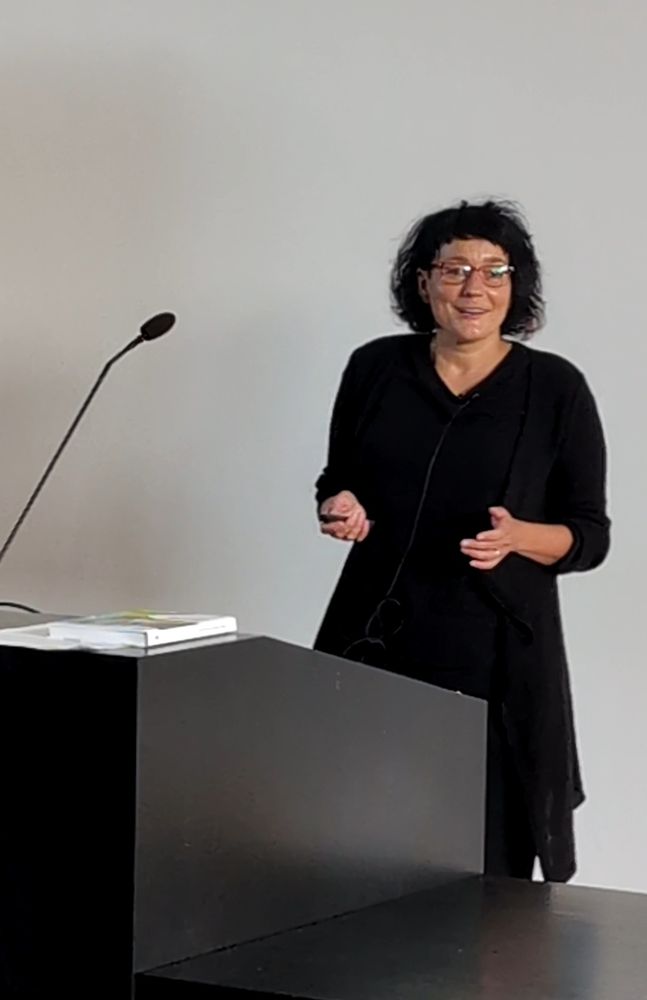 Daniela Mier during her keynote