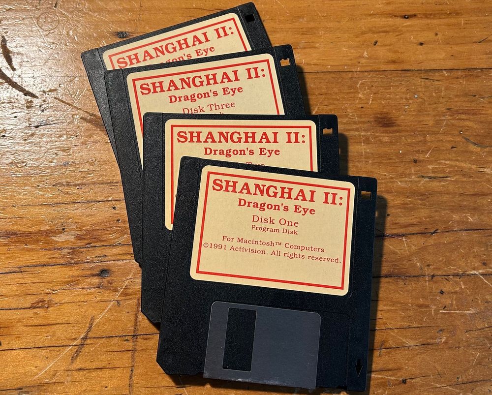 Shanghai II floppies!