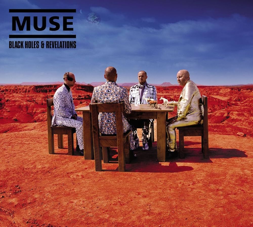 album cover of Muse's Black Holes and Revelations