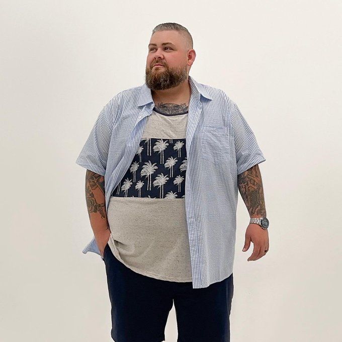 Tank. Shirt. Shorts.