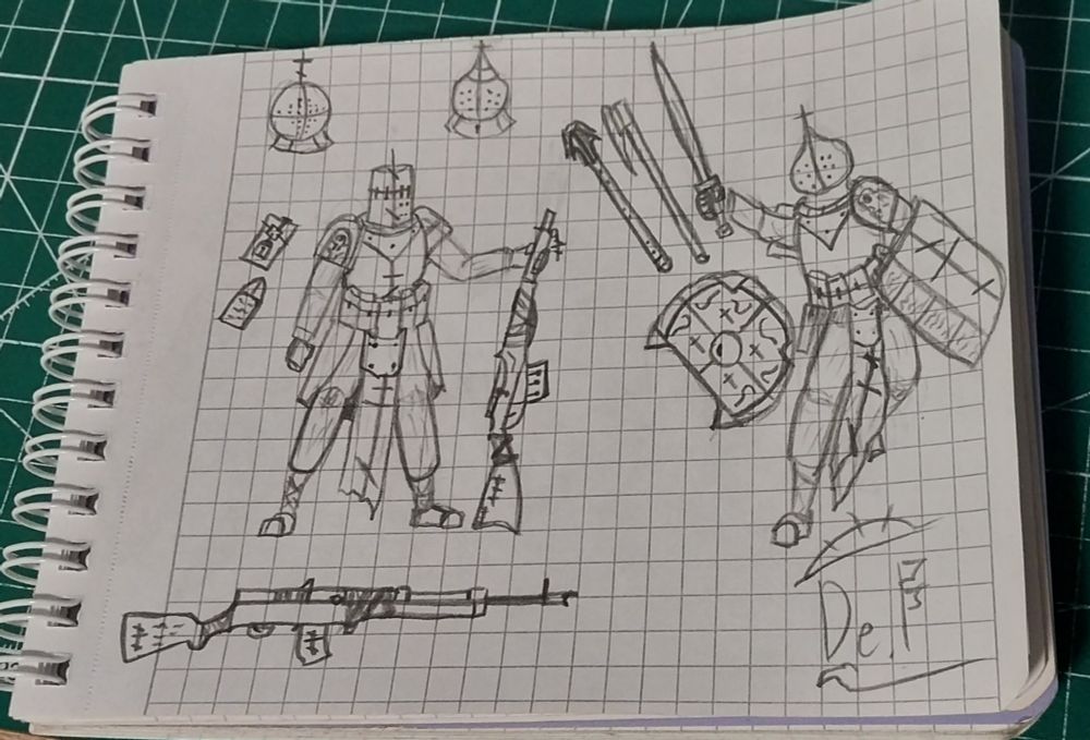 Melee and firearms version.