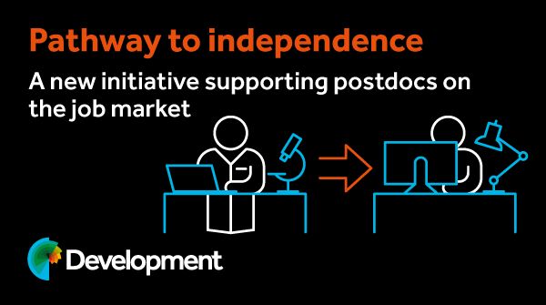 Pathway to independence: a new initiative supporting postdocs on the job market
