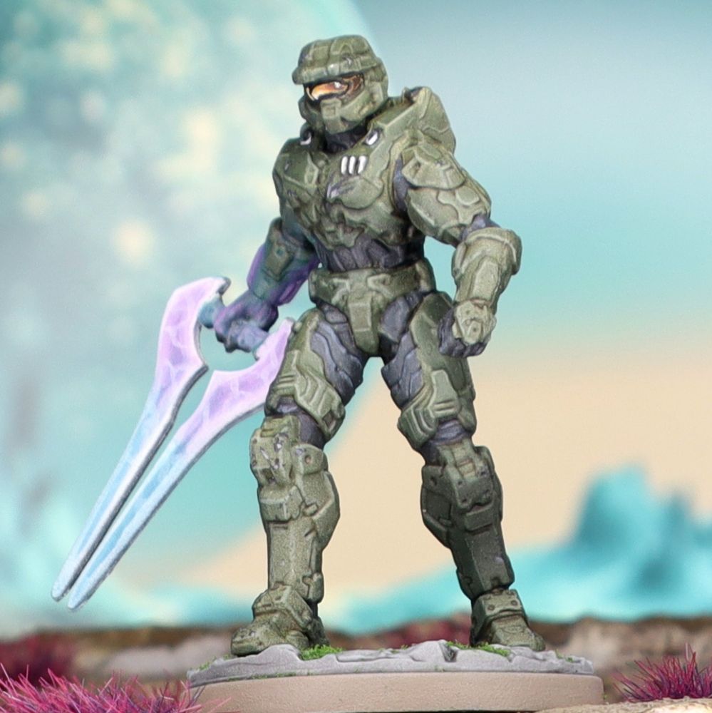 A miniature Master Chief from Halo Flashpoint