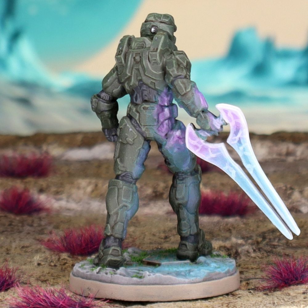 A miniature Master Chief from Halo Flashpoint