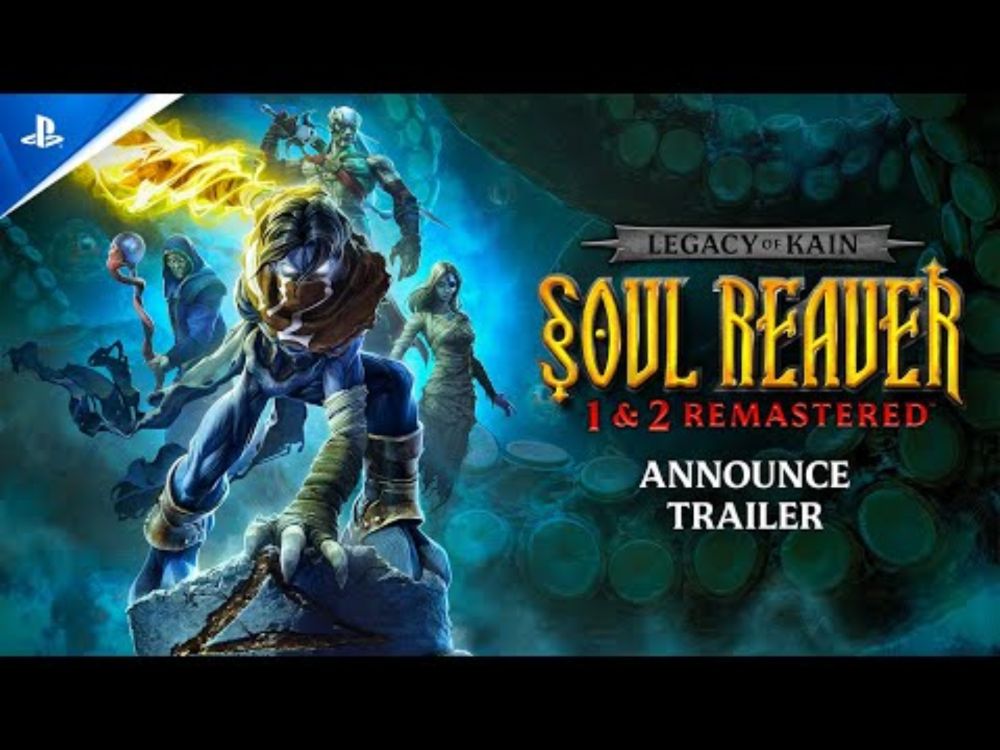 Legacy of Kain Soul Reaver 1-2 Remastered - First Reveal | PS5 & PS4 Games