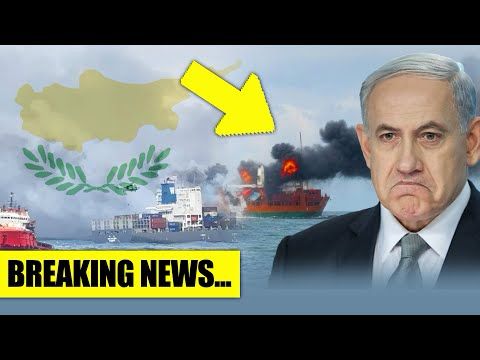 CHAOS in Cyprus! Israeli Ships SET ABLAZE as Revolt EXPLODES Against Netanyahu’s Expansion!