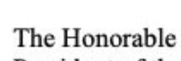 The Honorable