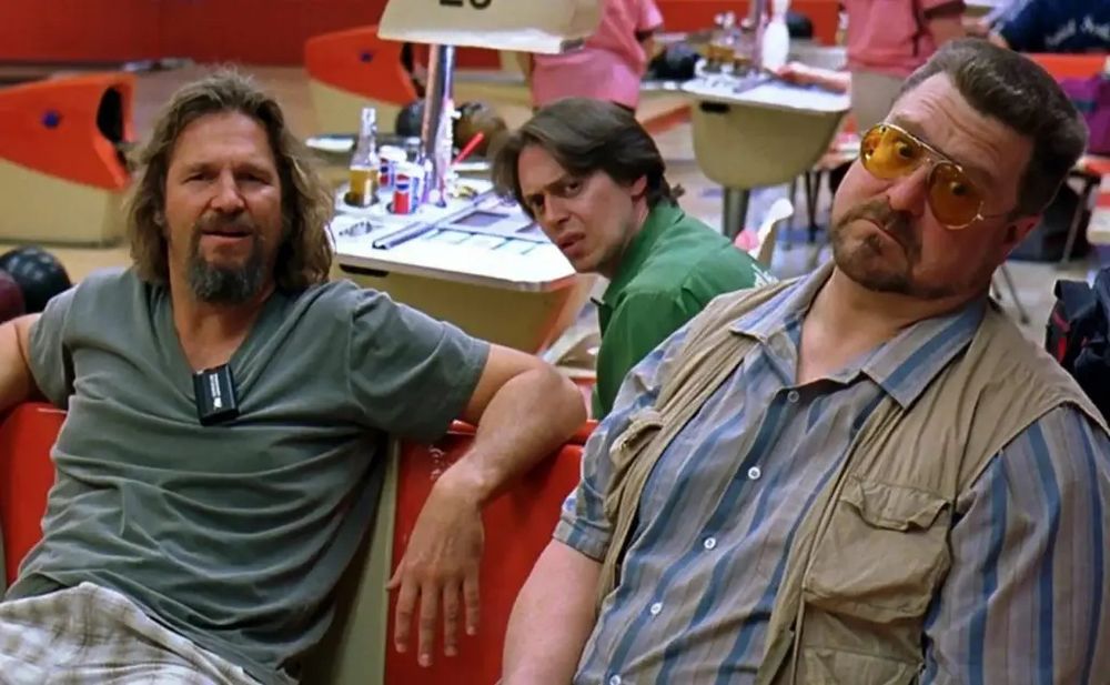 The Dude, Walter and Donny from The Big Lebowski