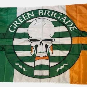 Green brigade skull logo