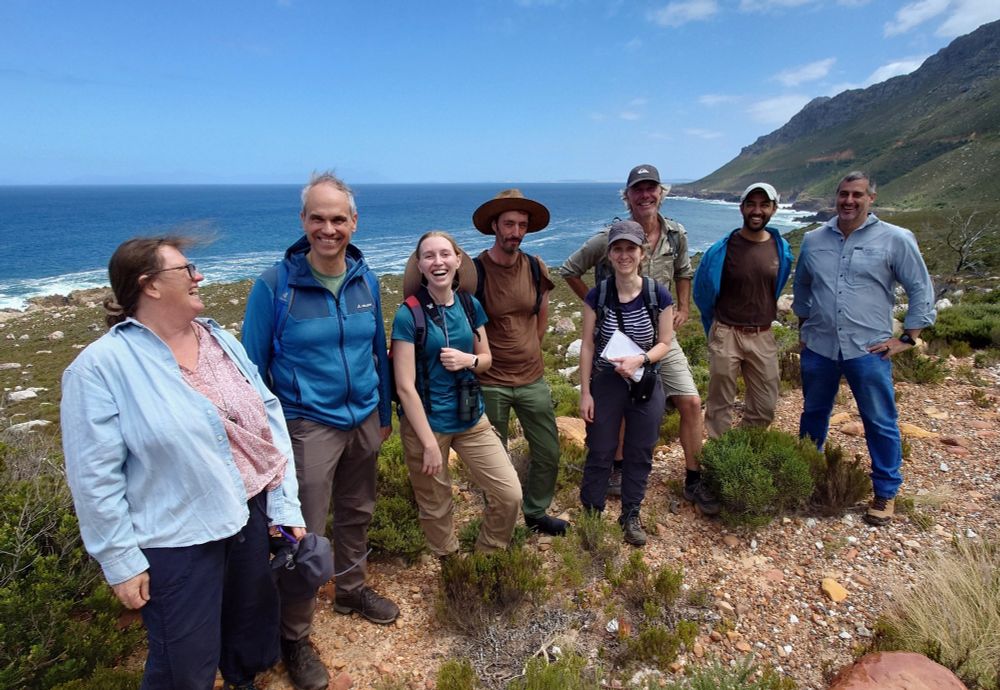The ProteaChange team at Kogel Bay in the Western Cape, South Africa