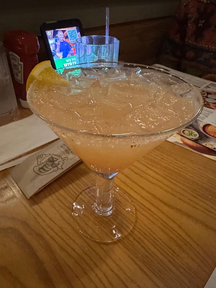 Autumn breeze margarita at Chilis