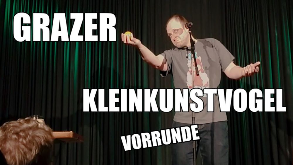 38. Grazer Kleinkunstwettbewerb/E-Kleinkunstvogel 2024 (Vorrunde)