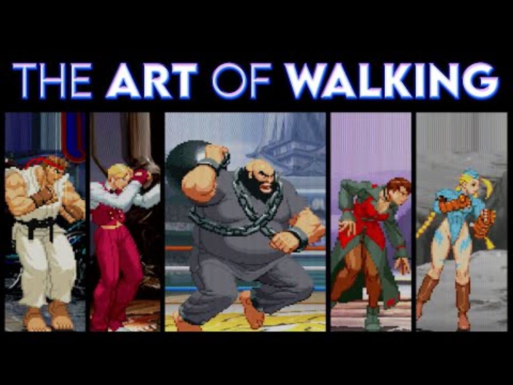 The Art of Walking in Capcom Fighting Games