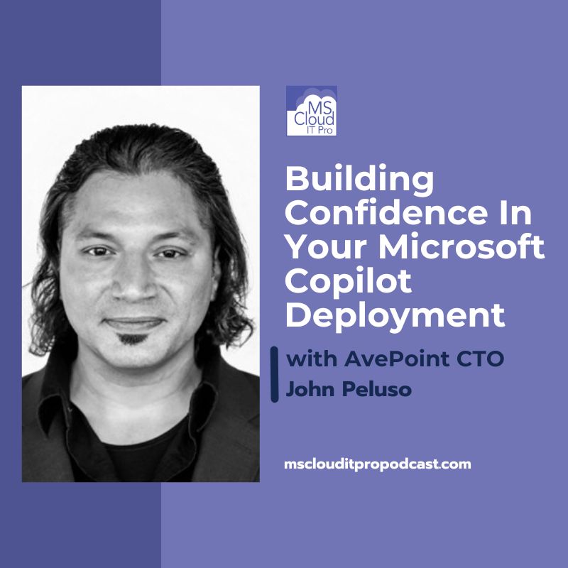 Portrait of AvePoint CTO John Peluso