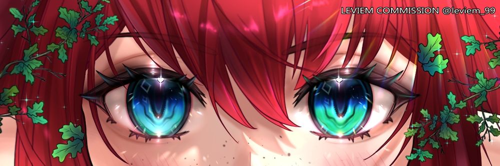 Eye banner commission! Oc belongs to Sagefif3! 