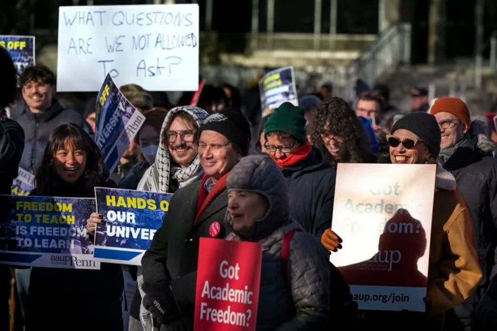 Penn facultys protest against Wharton donor’s attempt to influence academic agenda