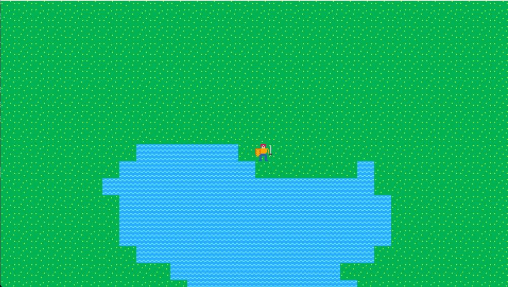 A terrible over world map of a Picotron experiment I'm working on. Might become the biggest RPG ever seen, might also end as another unfinished side project.