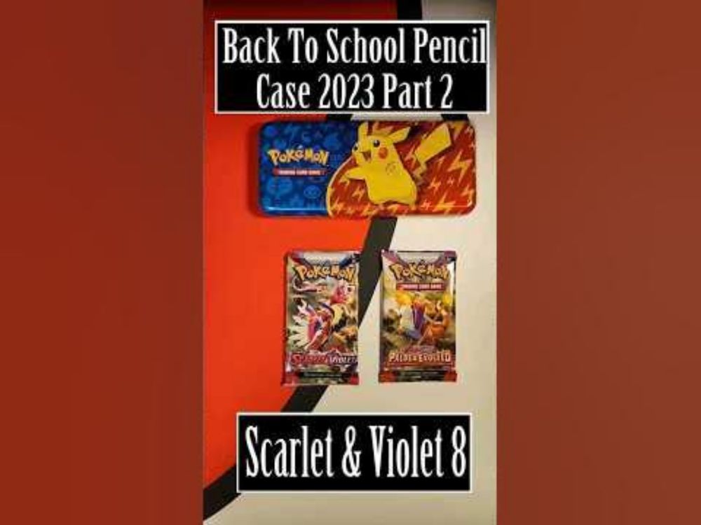 Back To School Pencil Case 2023 Part 2: Scarlet & Violet 8