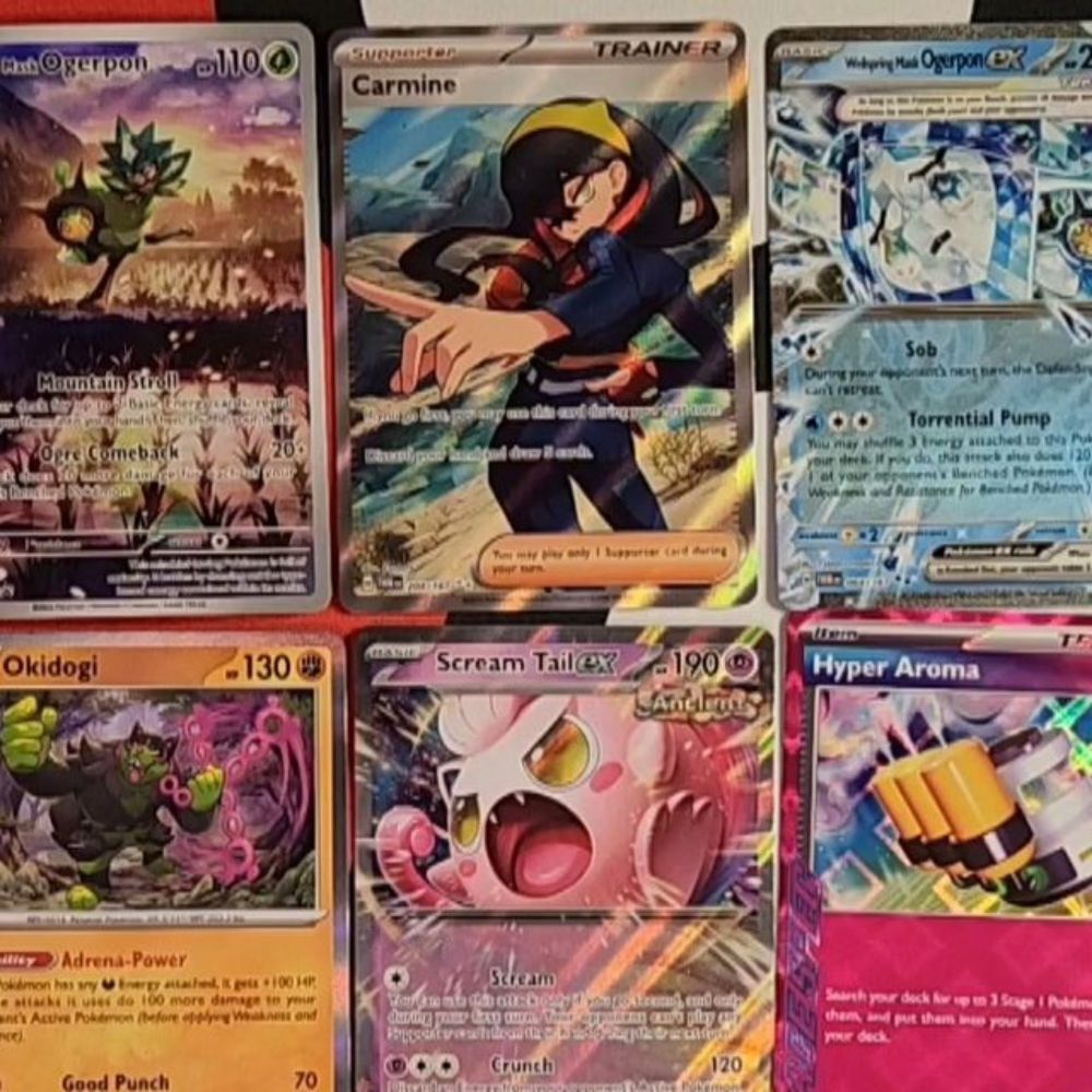 Ready & Break on Instagram: "These are the best cards from my Twilight Masquerade Elite Trainer Box! Which one is your favorite?

#pokemon #pokemoncards #pokemontcg #tcg #readyandbreak #cardbreaks #po...