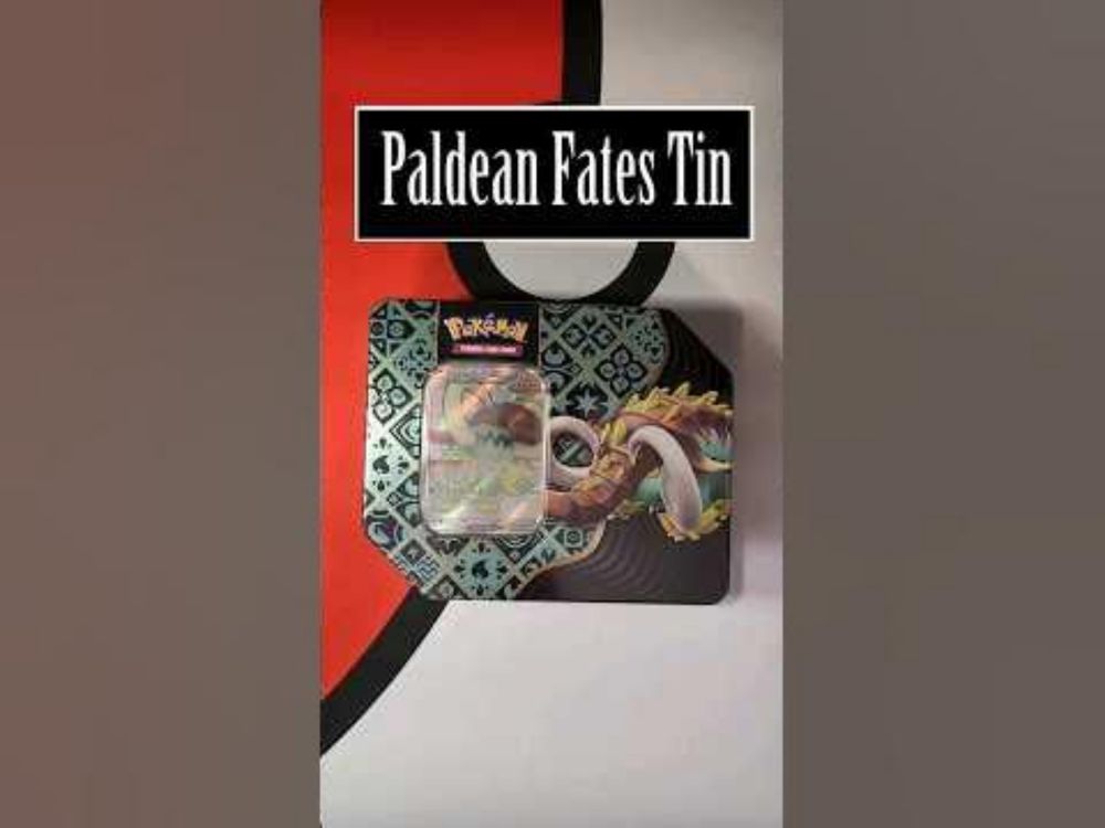 Paldean Fates Tin Part 1