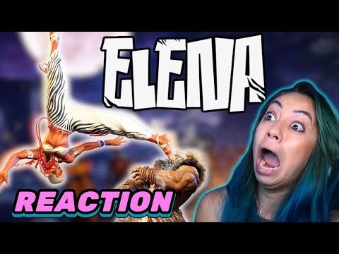 Street Fighter 6 | Elena Gameplay Trailer Reaction