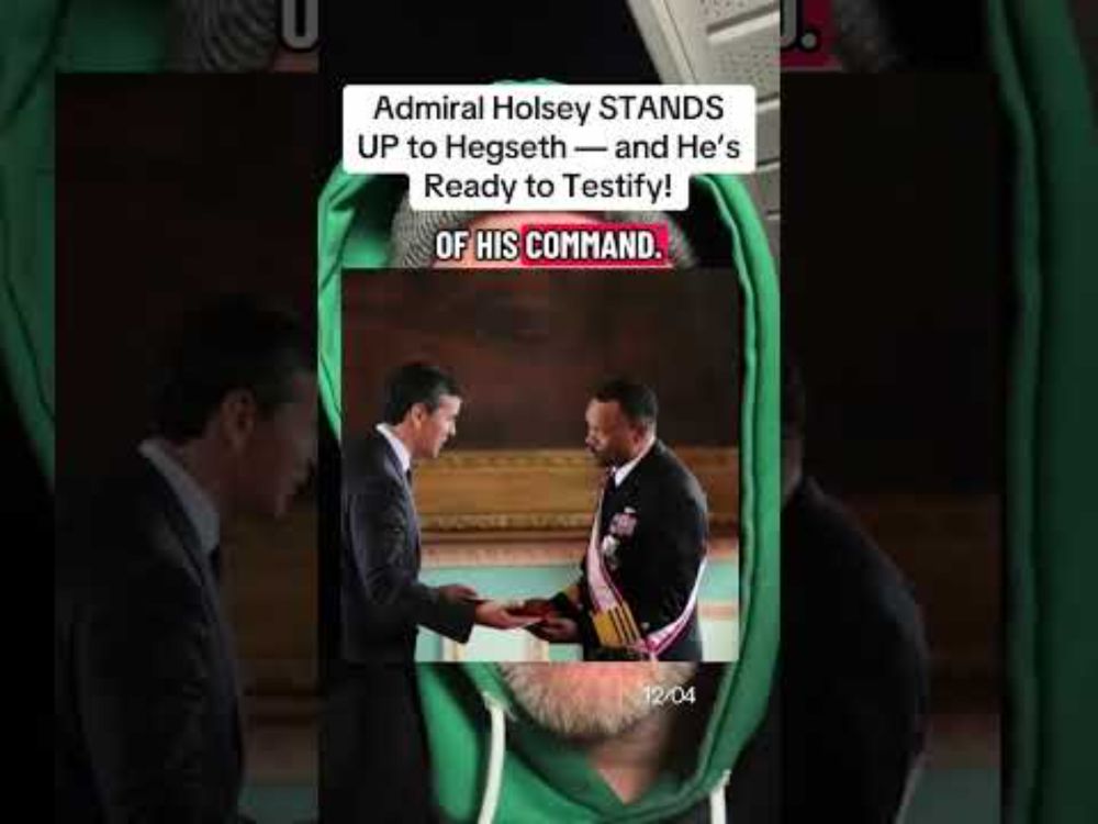 The Admiral Will Testify Against Hegseth #duet #petehegseth #admiral #illegalorder #military #oath