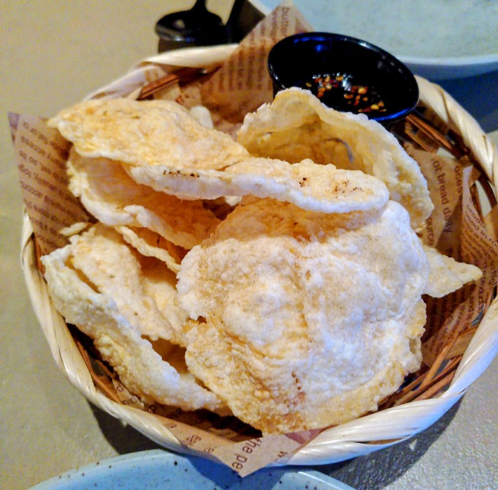 Kerupuk (Emping crackers)