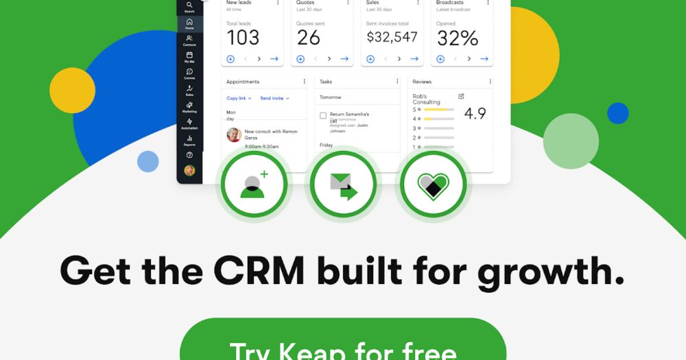 Keap: Best Small Business CRM & Automation to Streamline Workflows and Drive Growth