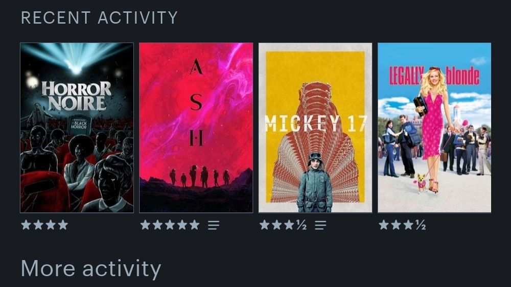 Horror noite, ash, Mickey 17, legalmente loira