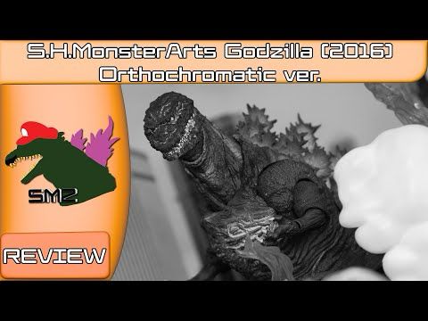 S.H.MonsterArts Godzilla 2016 Orthochromatic version Review